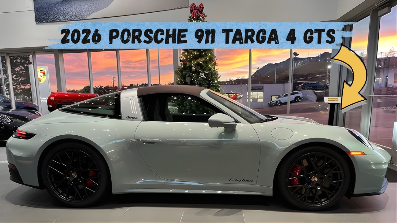 2026 Porsche 911 Targa 4 GTS